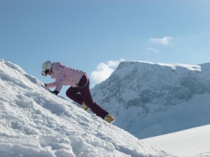 Skiing St Anton Austria